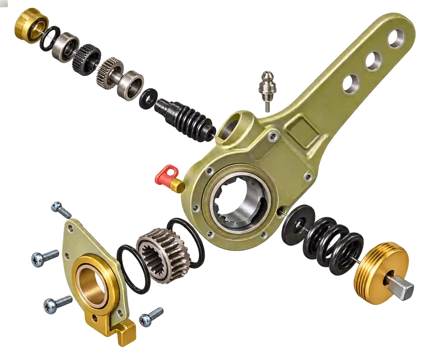 Automatic slack adjuster for commercial vehicle brake systems supplied by Putian Housheng Import & Export Co., Ltd.