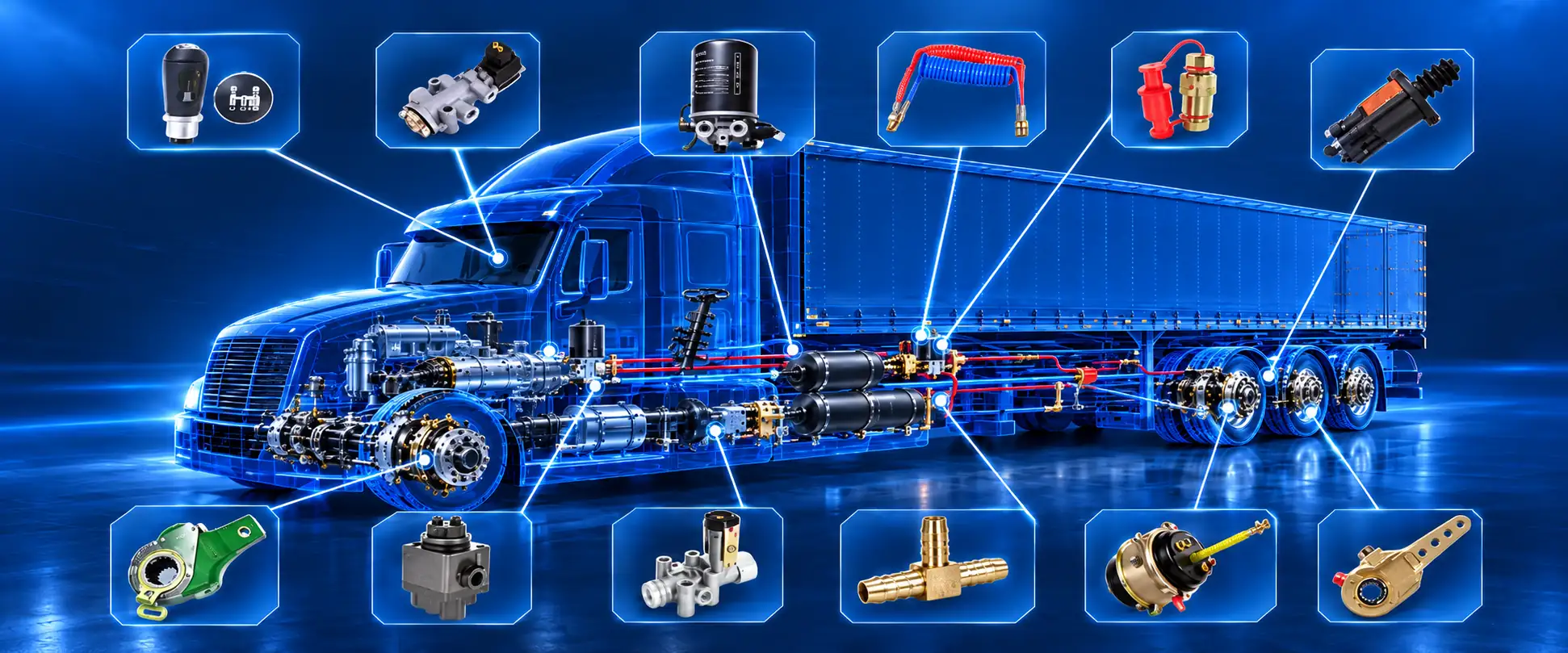 Commercial vehicle parts supplied by Putian Housheng Import & Export Co., Ltd.